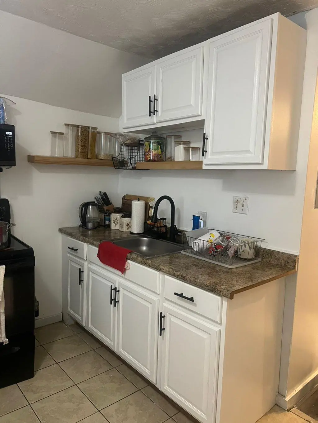Kitchen cabinets after professional painting